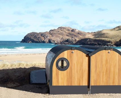 Marram, Cliff Beach Cabins, Isle of Lewis