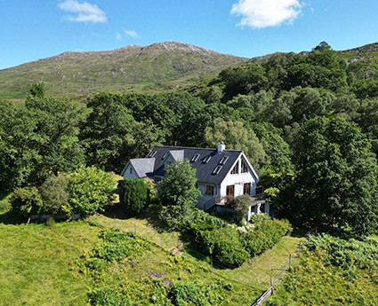 Fraon House, Loch sunart Fraon House, Loch sunart